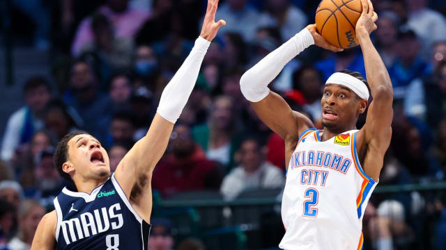 Shai Gilgeous-Alexander, Oklahoma City Thunder, Dallas Mavericks
